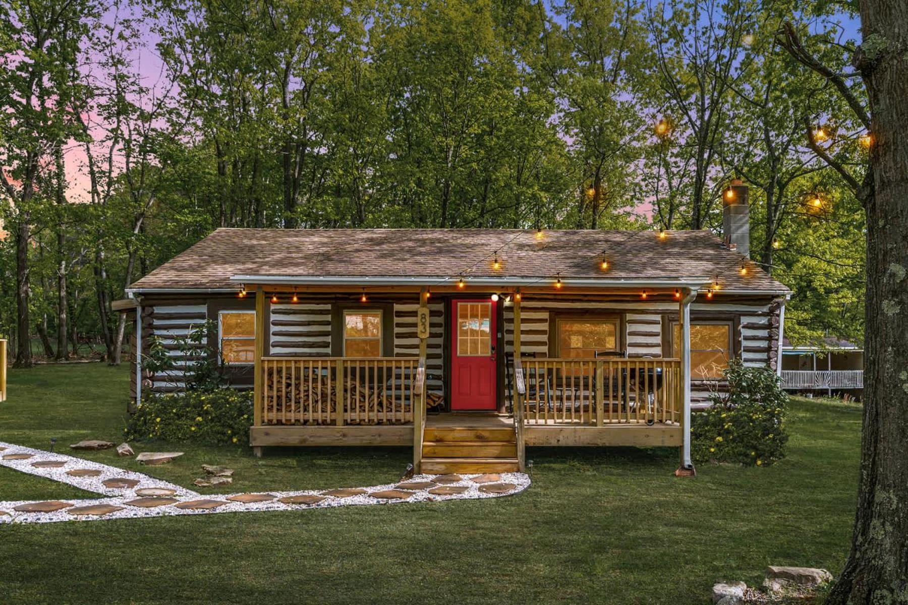 Modernized Log Cabin W Hot Tub Fire Pit & Views Berkeley Springs Zewnętrze zdjęcie
